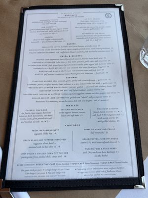 Menu photo 1 The Pink Door Seattle, WA Menu photo 1 The Pink Door Seattle, WA