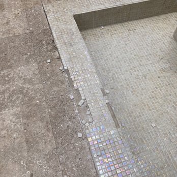 Secrets Aura Cozumel - This is everywhere ....tiles cracking, trash - Hotels Near Me - Cozumel, ROO
