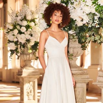 Simplicity Boutique - Stunning simple gown by Mikaella - Bridal Near Me - Haddon Heights, New Jersey Simplicity Boutique - Stunning simple gown by Mikaella - Bridal Near Me - Haddon Heights, New Jersey