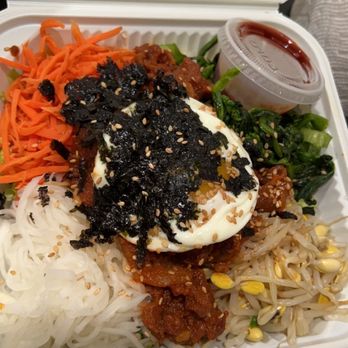 Mom's Tofu House - Spicy pork rice bowl - Korean Near Me - Millbrae, California Mom's Tofu House - Spicy pork rice bowl - Korean Near Me - Millbrae, California