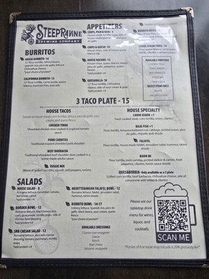 Menu photo 5 Steep Ravine Brewing Highland Park, IL Menu photo 5 Steep Ravine Brewing Highland Park, IL