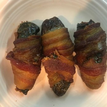 Earl's Rib Palace - Earlapenos: Bacon wrapped jalapenos stuffed with mozarella cheese - yum! - American Near Me - Oklahoma City, Oklahoma Earl's Rib Palace - Earlapenos: Bacon wrapped jalapenos stuffed with mozarella cheese - yum! - American Near Me - Oklahoma City, Oklahoma