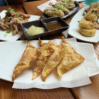 Koi Noodles - Handmade Crab Rangoon (4 pc) - Noodles Near Me - Chicago, Illinois Koi Noodles - Handmade Crab Rangoon (4 pc) - Noodles Near Me - Chicago, Illinois