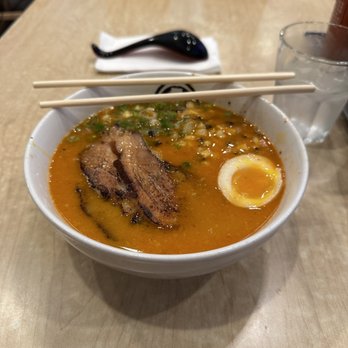 Kashiwa Ramen - Spicy Ramen with Pork Broth, Pork belly Cha-shu (Straight noodle) Delicious! - Ramen Near Me - Costa Mesa, California Kashiwa Ramen - Spicy Ramen with Pork Broth, Pork belly Cha-shu (Straight noodle) Delicious! - Ramen Near Me - Costa Mesa, California