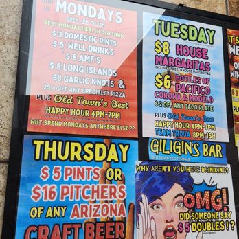 Giligins - Deals 2026 - Bars Near Me - Scottsdale, Arizona Giligins - Deals 2026 - Bars Near Me - Scottsdale, Arizona