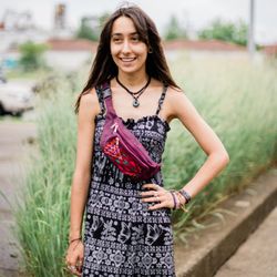 Lucia's World Emporium - Fanny pack and summer sun dress