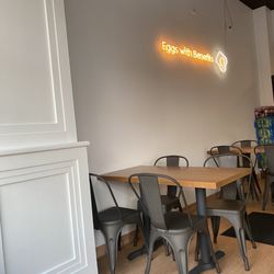 Eggs With Benefits - Inside decor