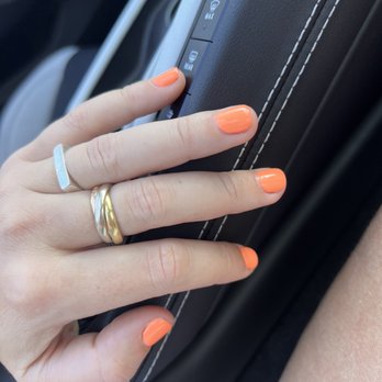 M P Nail Salon - Gel Manicure in "Peachy Keen" - Nail Salons Near Me - North Miami, Florida M P Nail Salon - Gel Manicure in "Peachy Keen" - Nail Salons Near Me - North Miami, Florida