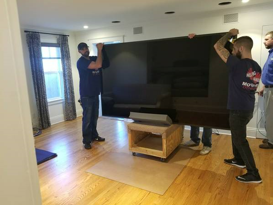 Packing Services - This project was an in-home furniture relocation for a client who was redesigning their living room layout. Our crew carefully moved heavy items—including a sectional sofa, entertainment center, and Kitchen chairs pieces—without scratching floors or walls. We used protective blankets, sliders, and strategic team lifting to ensure everything was placed exactly as the customer envisioned.

All we needed for this job—just skill, precision, and the right equipment. Helping Hands Movers of St. Augustine offers flexible moving solutions for customers who simply need furniture moved around the home or between rooms.