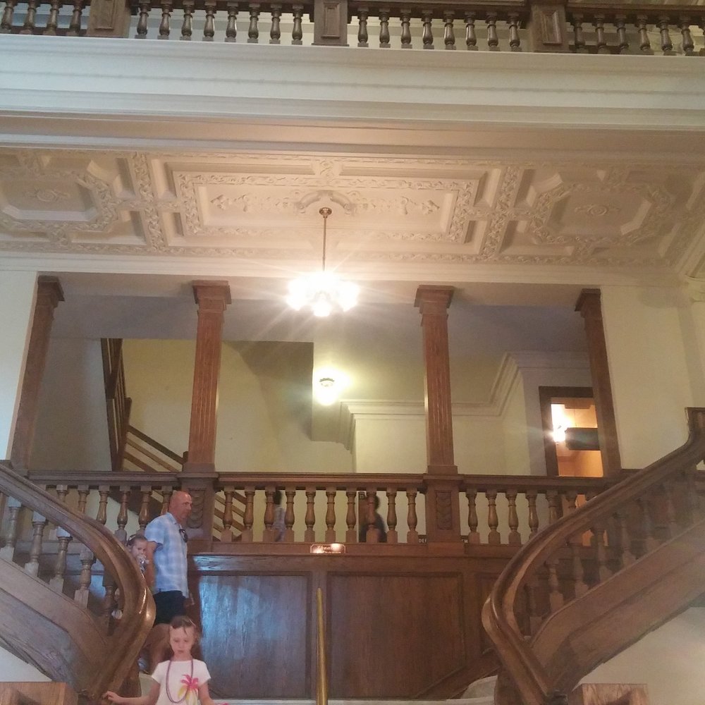 Boldt Castle - The staircase in the grand entryway. - Museums Near Me - Alexandria Bay, New York Boldt Castle - The staircase in the grand entryway. - Museums Near Me - Alexandria Bay, New York