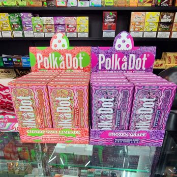 Campbell Smoke Shop - Polka Dot for someone who suffers from seizures helps with recurring episodes - Tobacco Shops Near Me - Campbell, California