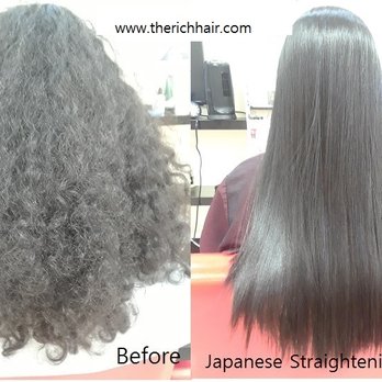 Rich Hair - Permanent Japanese straightening perm - Hair Salons Near Me - Katy, Texas Rich Hair - Permanent Japanese straightening perm - Hair Salons Near Me - Katy, Texas