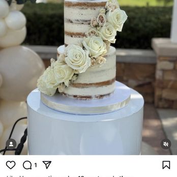 Beverly's Bakery - A example on your site you guys make naked cakes, has depth, the one i got didnt - Bakeries Near Me - Fullerton, California