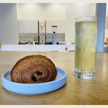 Blue Bottle Coffee - Bradbury - Pain au Chocolat x Iced Green Tea. - Coffee & Tea Near Me - Los Angeles, California Blue Bottle Coffee - Bradbury - Pain au Chocolat x Iced Green Tea. - Coffee & Tea Near Me - Los Angeles, California