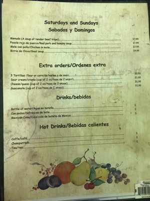 Menu photo 3 La Yolanda Stockton, CA Menu photo 3 La Yolanda Stockton, CA