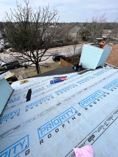 Slide of Priority Roofing