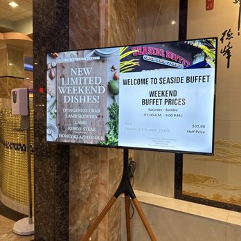 Seaside Buffet - Weekend Dinner Price - Buffets Near Me - San Diego, California Seaside Buffet - Weekend Dinner Price - Buffets Near Me - San Diego, California