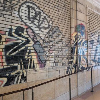 Michigan Central - They kept some of the graffiti - Landmarks & Historical Buildings Near Me - Detroit, Michigan