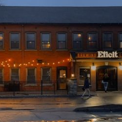 Elicit Brewing Co - Manchester - Outside patio and entrance