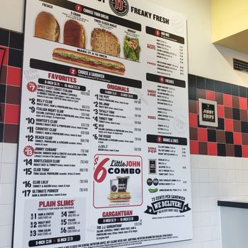 Jimmy John's - Menu - Sandwiches Near Me - New Albany, Indiana Jimmy John's - Menu - Sandwiches Near Me - New Albany, Indiana