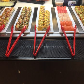 China Wok - various types of sushi on trays - Chinese Near Me - Batesville, Indiana China Wok - various types of sushi on trays - Chinese Near Me - Batesville, Indiana