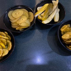 Goldie's Patio Grill - Pickles from pickle bar