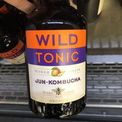 Bashas' - I bought this and it's a delicious Kombucha. It's good for you, too!