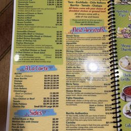 Menu Menu