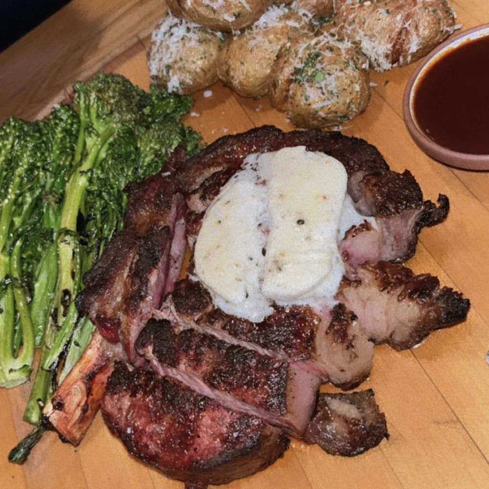 FLINT by Baltaire - 20oz Bone-In Ribeye for Two - New American Near Me - Phoenix, Arizona FLINT by Baltaire - 20oz Bone-In Ribeye for Two - New American Near Me - Phoenix, Arizona