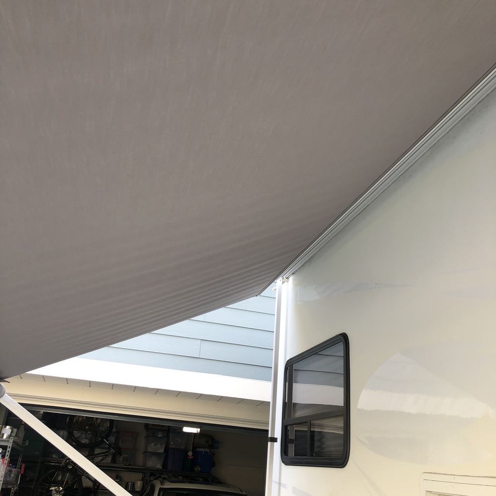 ShadePro - Underside of my vinyl awning - Awnings Near Me - Spring Valley, California ShadePro - Underside of my vinyl awning - Awnings Near Me - Spring Valley, California