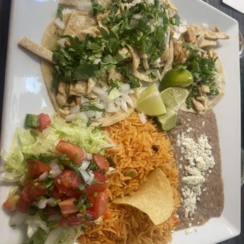 Gorditas Don Huicho - 3 Tacos w/ Rice and Beans - Mexican Near Me - Clearwater, Florida Gorditas Don Huicho - 3 Tacos w/ Rice and Beans - Mexican Near Me - Clearwater, Florida