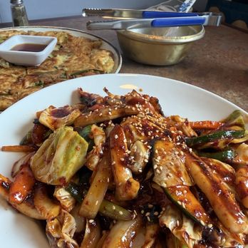 Bap Jip - Spicy squid with vegetables - Korean Near Me - Federal Way, Washington Bap Jip - Spicy squid with vegetables - Korean Near Me - Federal Way, Washington