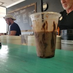 The Healthy Place - Half way done Turtle Shake! Amazing.