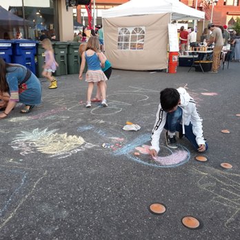 Downtown Sounds - Chalk art for the young kids - Festivals Near Me - Bellingham, Washington