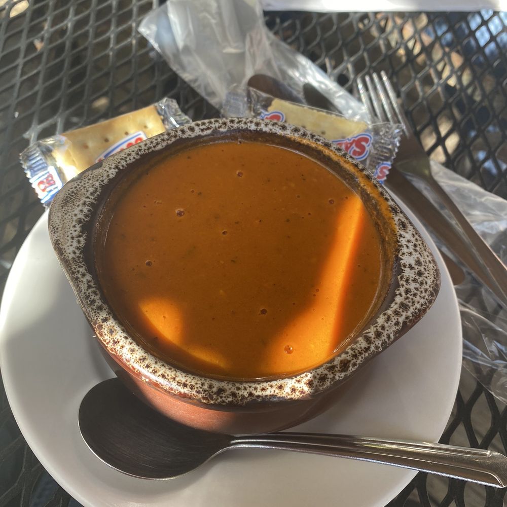 Garden Deli Restaurant - Roasted Red pepper and Gouda Soup of the Day - Delis Near Me - Burnsville, North Carolina