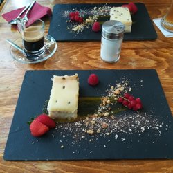 Déja Vu - From the New Zealand Week: Custard and filo squares.