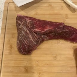 Tri Tip before smoking. Tri Tip before smoking.