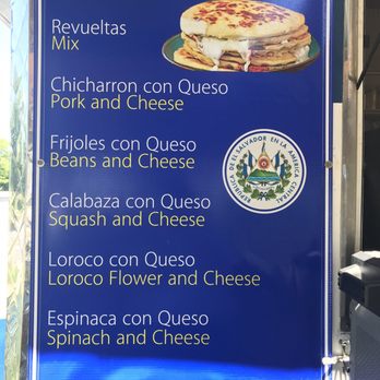 Delmy's Pupuseria - Pupusa menu. - Salvadoran Near Me - Austin, Texas