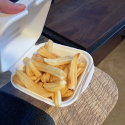 French fries with breakfast combo