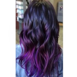 La Tierra Salon & Day Spa - Purple color melt by Mo
