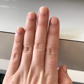 Nail Stop - My SNS nails from Nail Stop. I love a more natural look and I'm very happy with these results. - Nail Salons Near Me - Roswell, Georgia
