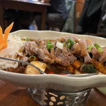 Restaurant Thai House - Duck with vegetables in a soy sauce - Thai Near Me - Lindau, BY