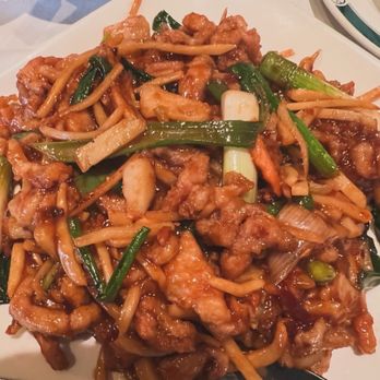 Palais De Jade - Sizzling Shredded Pork with Vegetables - Chinese Near Me - Reno, Nevada Palais De Jade - Sizzling Shredded Pork with Vegetables - Chinese Near Me - Reno, Nevada