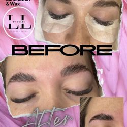 Luxurious Lashes by Jules - Check out these gorgeous results on this Volume lash fill,
Brow Lamination & waxing.