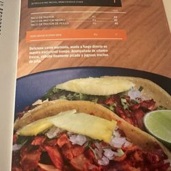 La Casa Del Pastor - Menu
