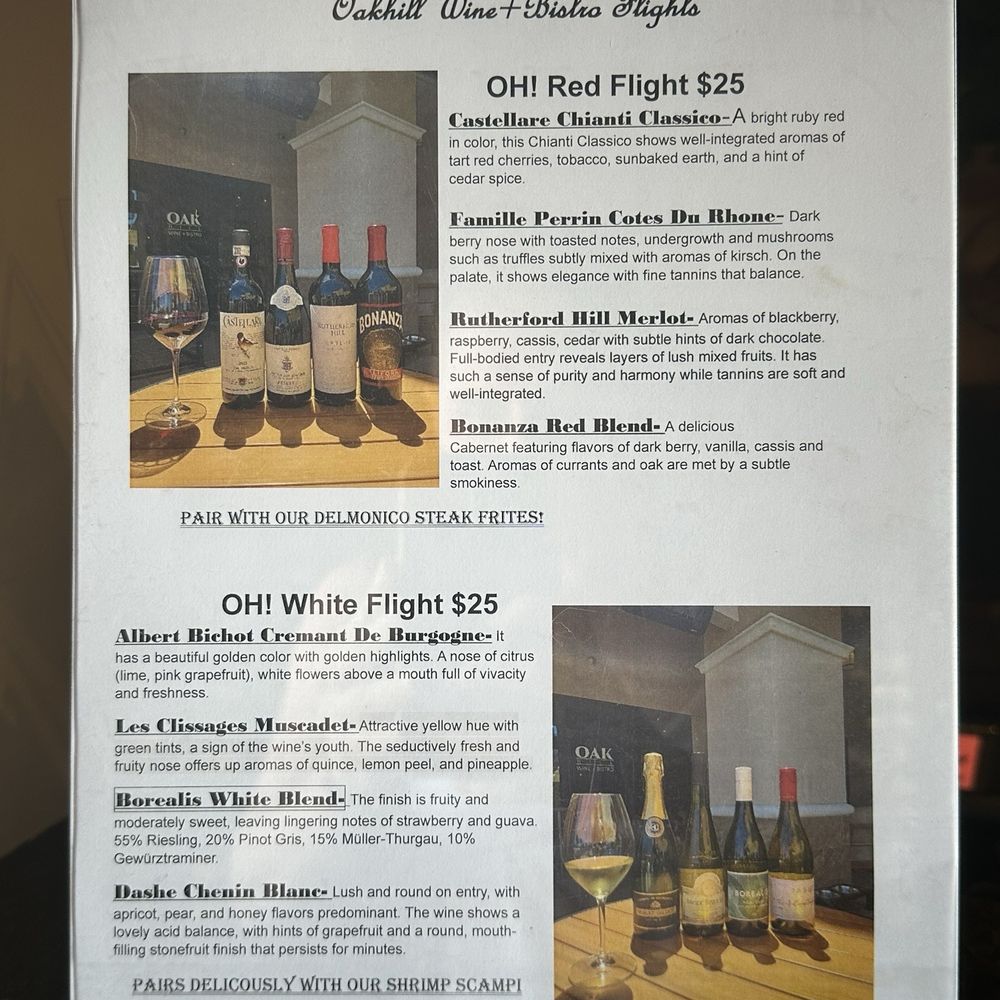 Oakhill Wine + Bistro - Wine Bars Near Me - Fresno, California Oakhill Wine + Bistro - Wine Bars Near Me - Fresno, California
