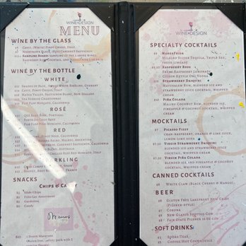Wine & Design - Menu - Paint & Sip Near Me - Madison, Wisconsin