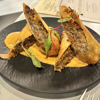 Rose Park Bistro - Crispy Philly Cheesesteak Spring Rolls - Cocktail Bars Near Me - Roseville, California Rose Park Bistro - Crispy Philly Cheesesteak Spring Rolls - Cocktail Bars Near Me - Roseville, California