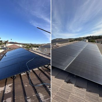 Premier Cleaning Services - Solar panels cleaned with distilled water! - Window Washing Near Me