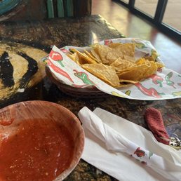 Chips and salsa Chips and salsa
